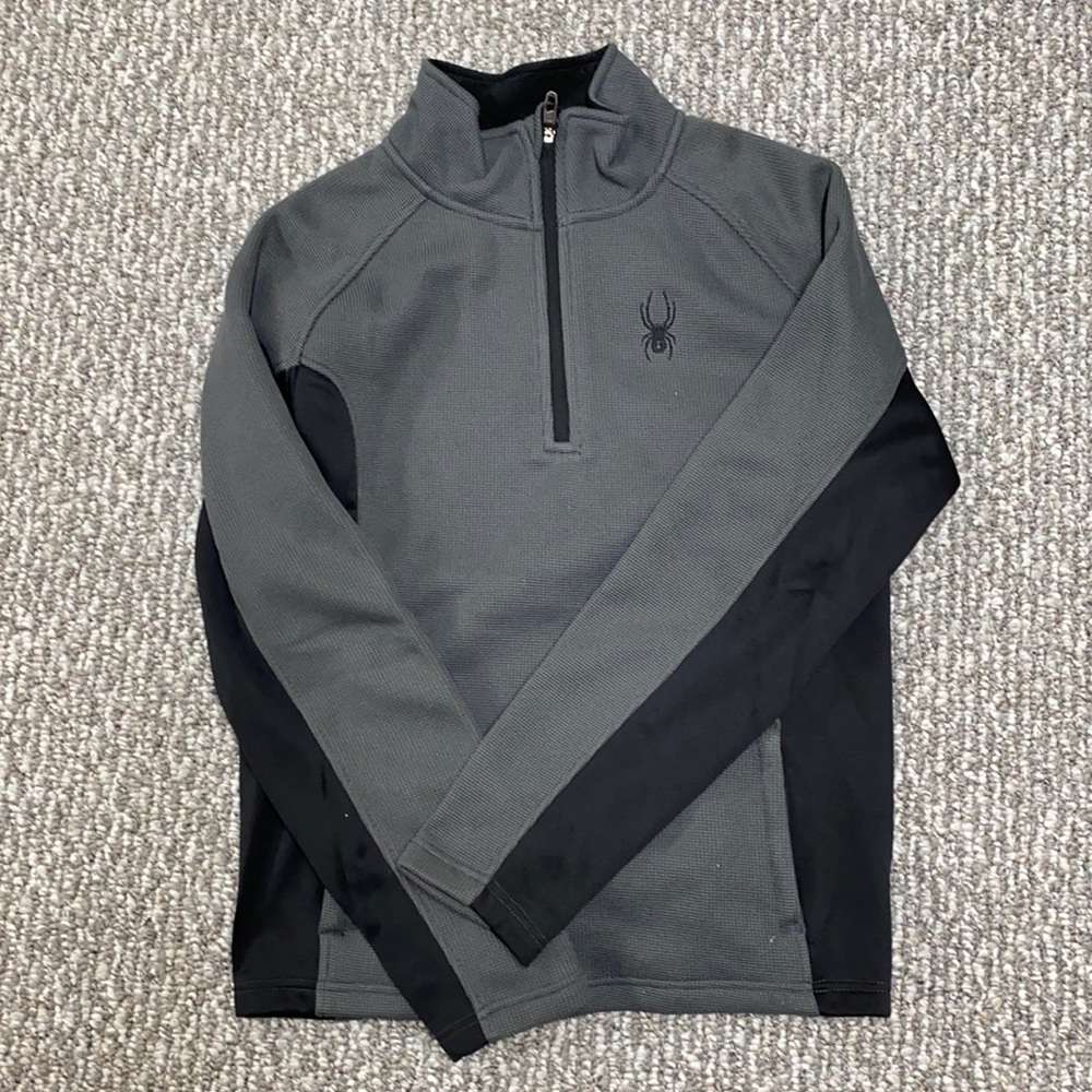 Spider half zip sweater